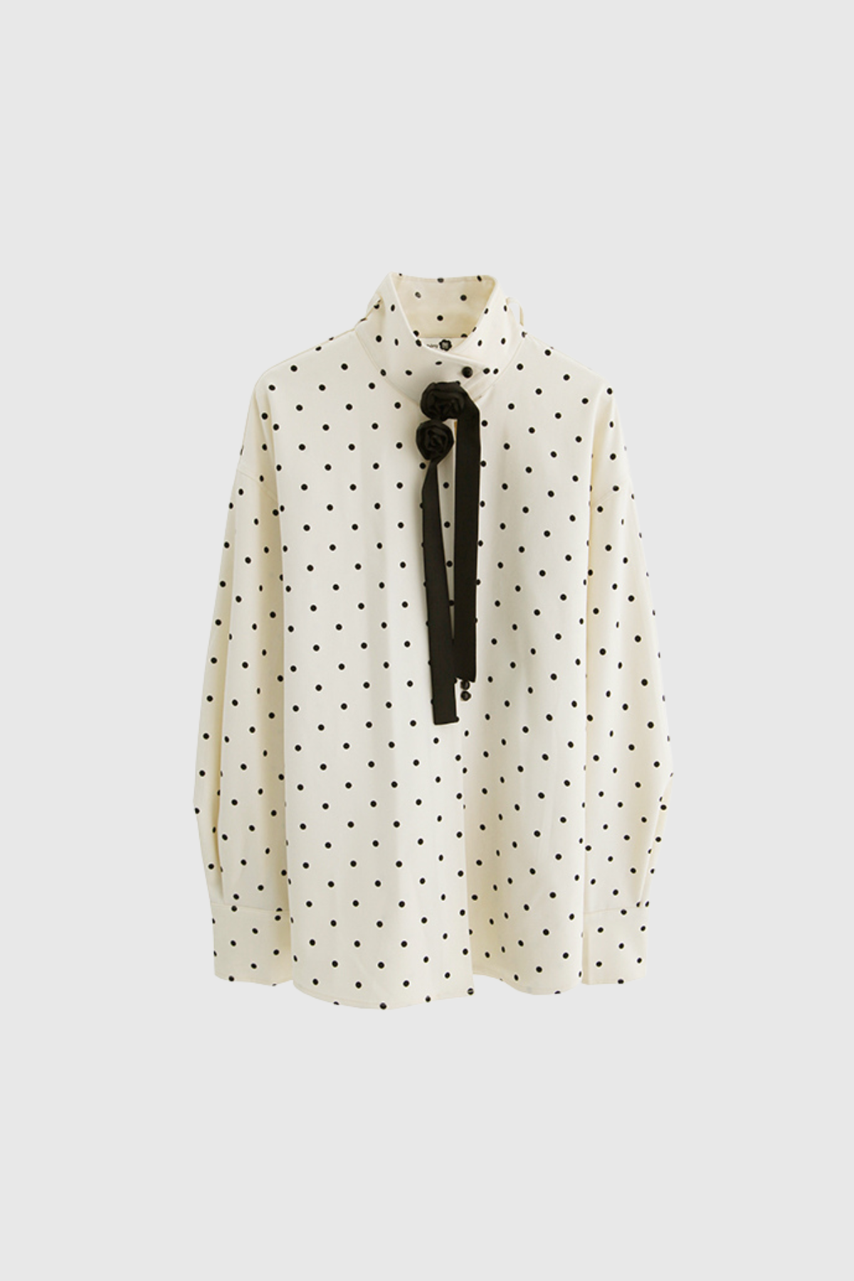 Djordje Dot Flower Skirt Set