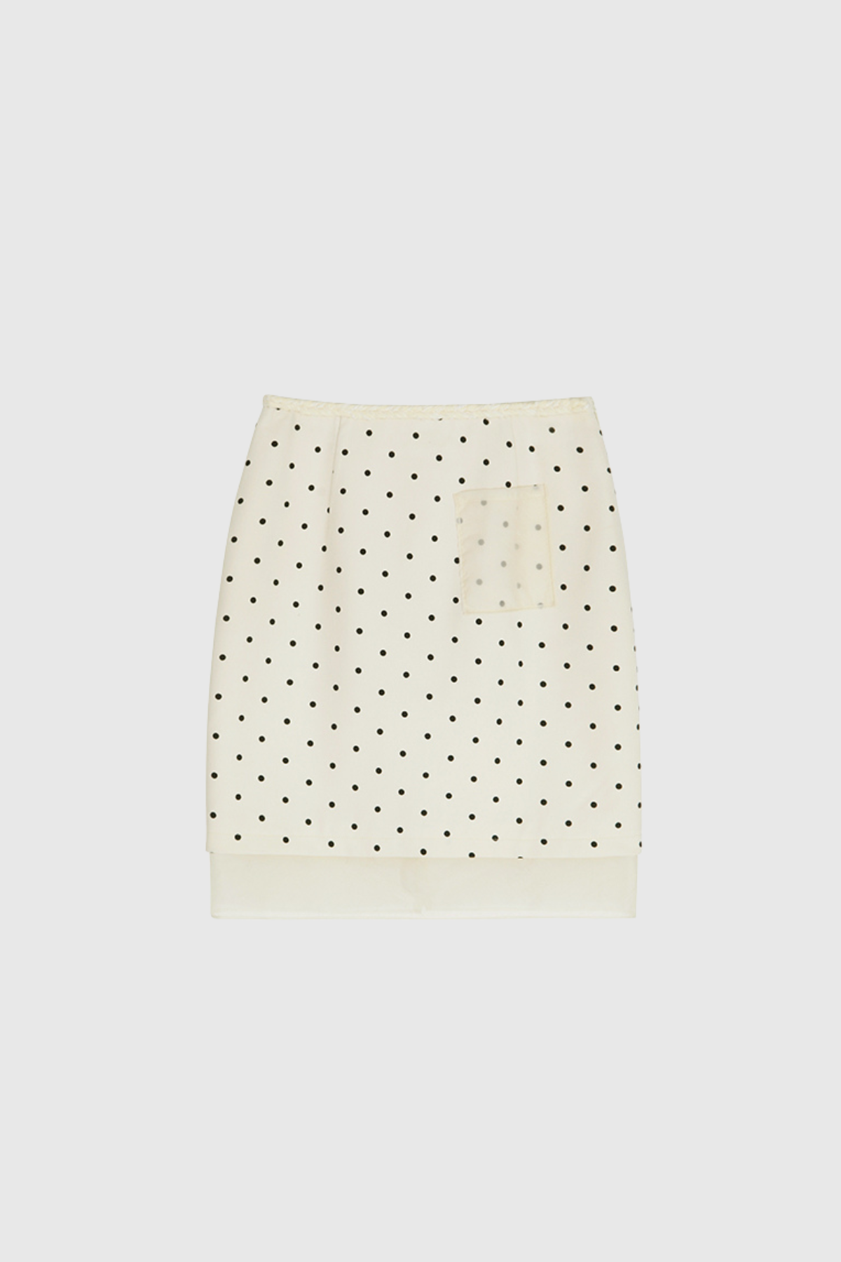Djordje Dot Flower Skirt Set