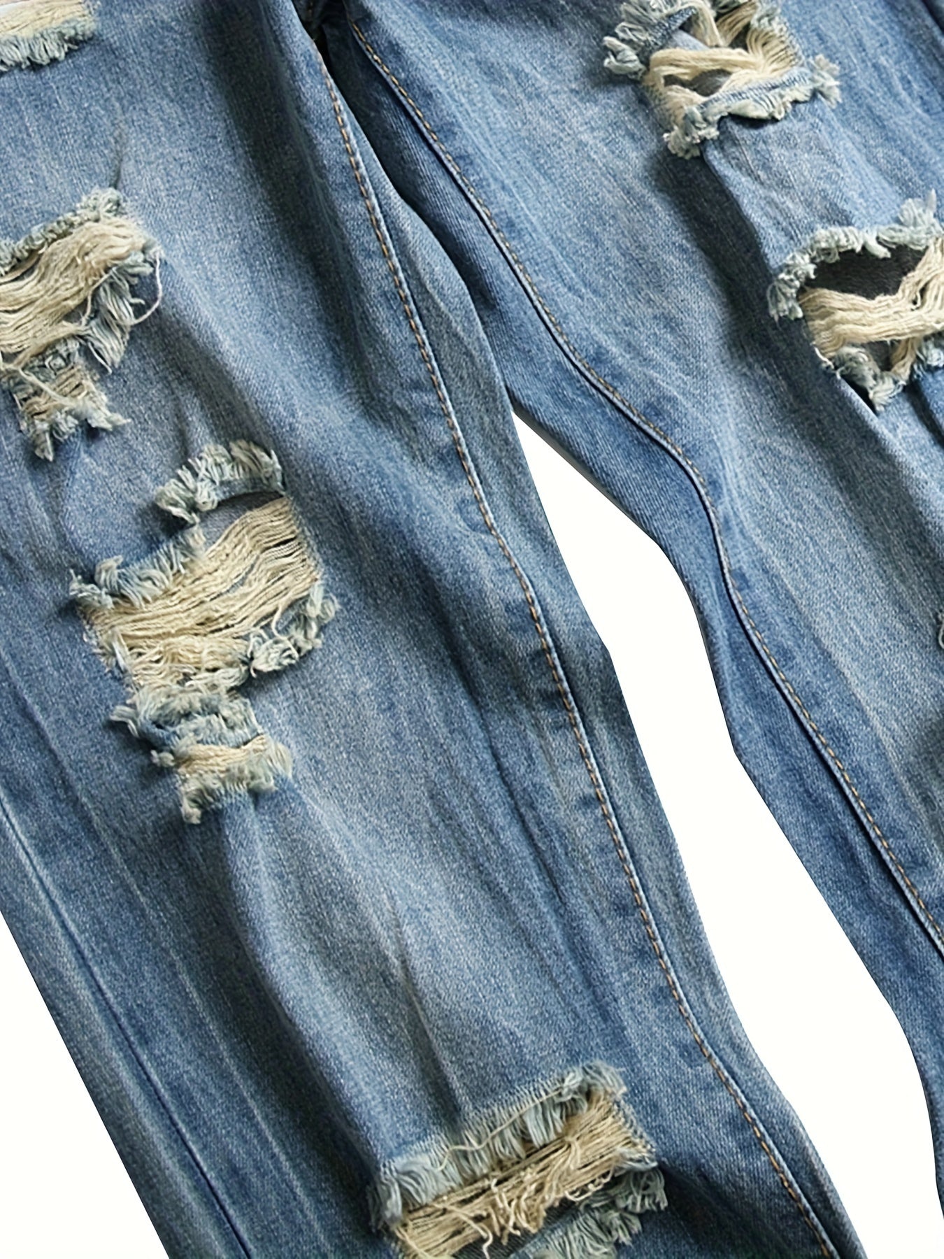 Casual ripped jeans for men Men wear ripped casual jeans