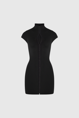 Dobromila Bodycon Hook Mini Dress