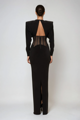 Dimitrij Cutout Corset Maxi Dress