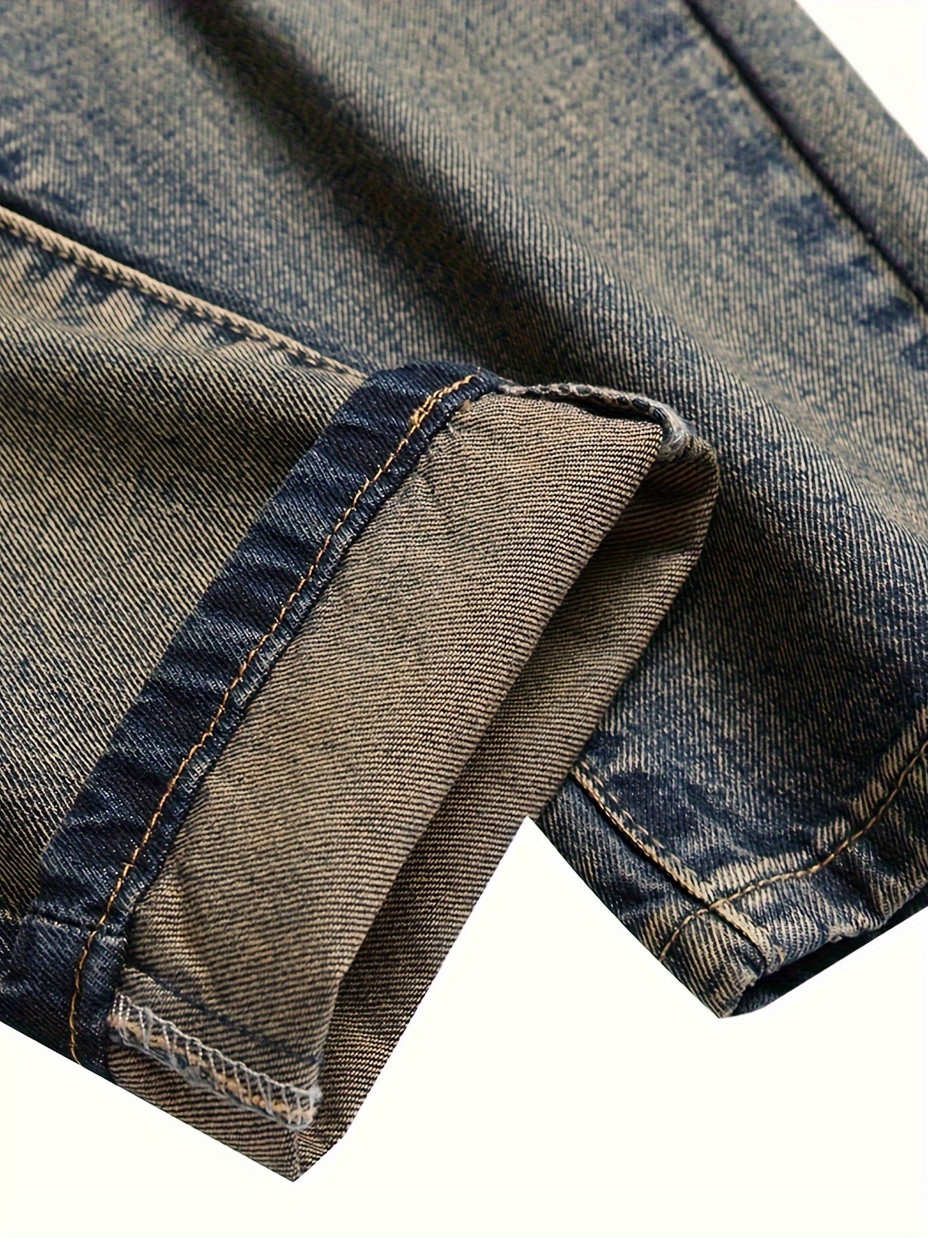 Designer Brown Straight Leg Comfort Flex Jeans - Ripped Slim Fit, Distressed, Regular Fit, Fashionable Pants for Men - Perfect for Casual Daily Wear
