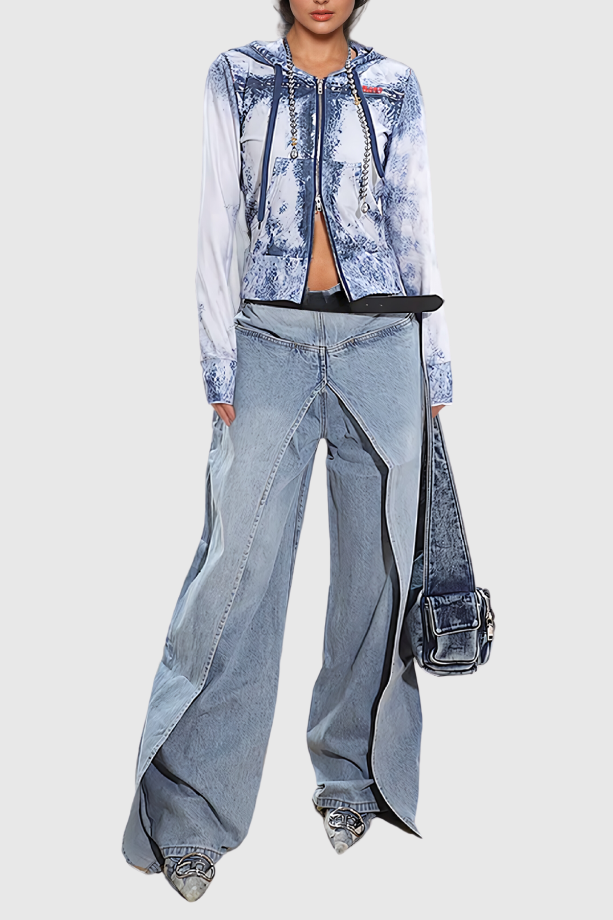 Abha Deconstruct Barrel Jeans