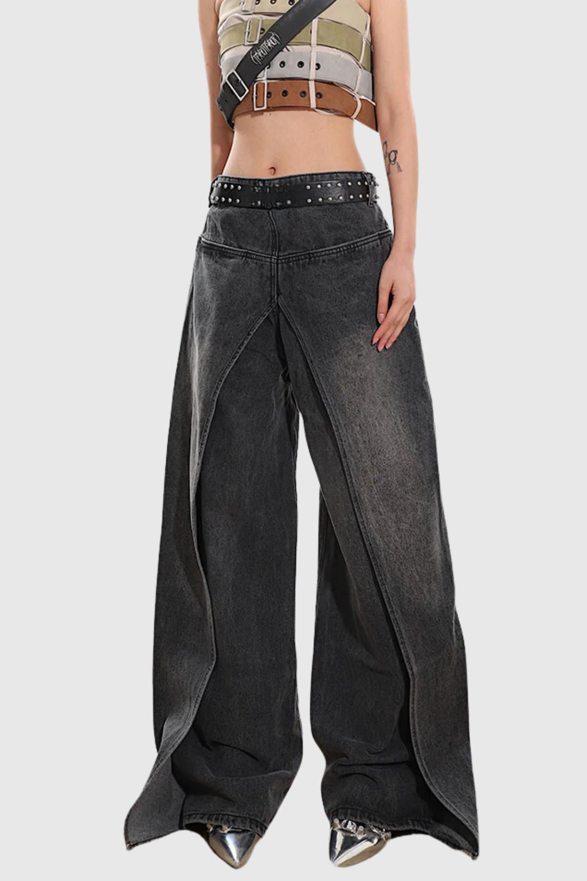 Abha Deconstruct Barrel Jeans