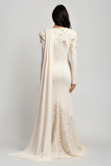 Ambroise Flower Fringe Maxi Dress