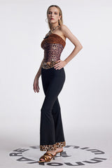 Ana¨¦ Leopard Deconstruct Jeans