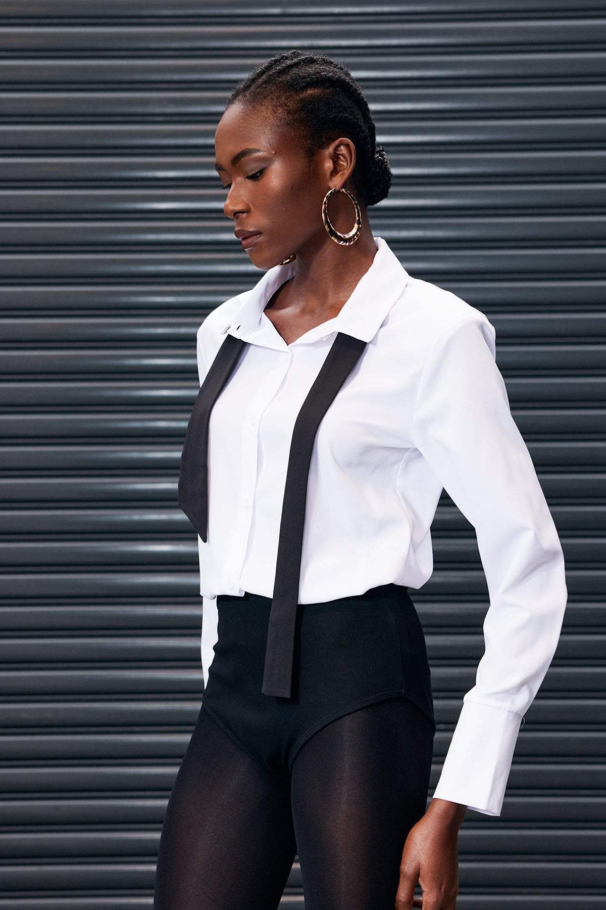 Anton Shirt Bodycon Short Pants Set