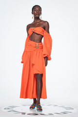 Baia Off Shoulder Skirt Set