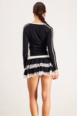 Barnaba Lace Ruffle Skirt Set