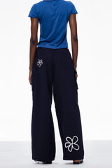 Battista Print Pocket Cargo Pants
