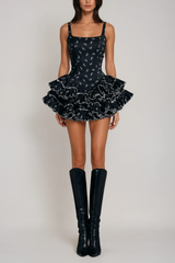 Berkeley Ruffle Mini Dress