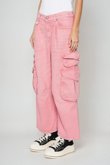 Bharata Bleached Pocket Cargo Jeans
