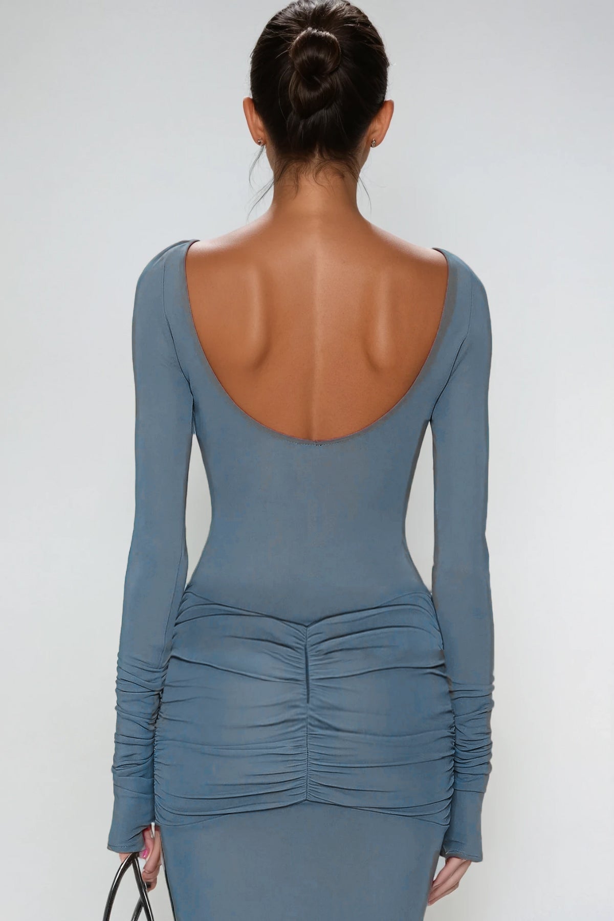 Borys Bow Ruch Maxi Dress