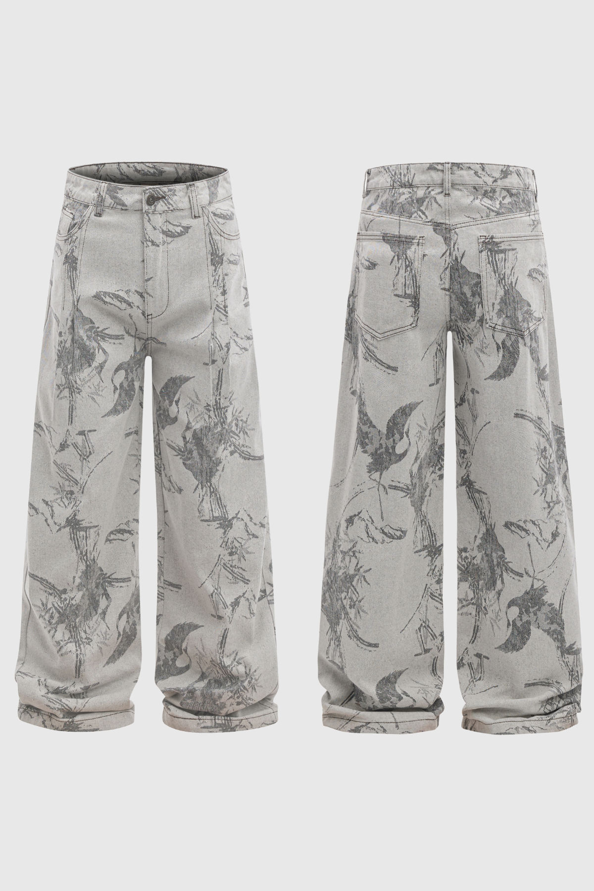 Botros Print Jeans