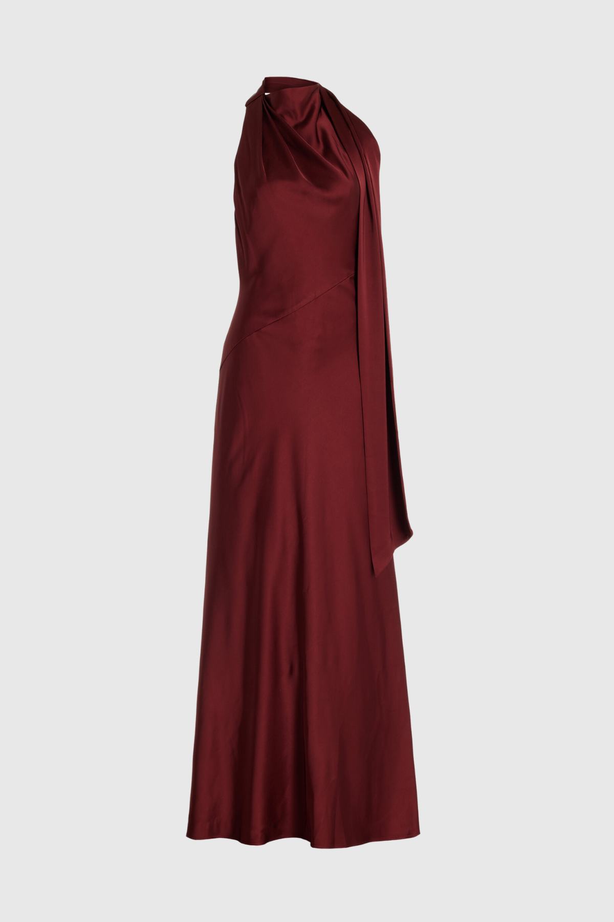 Candyce Sleeveless Asymmetric Maxi Dress