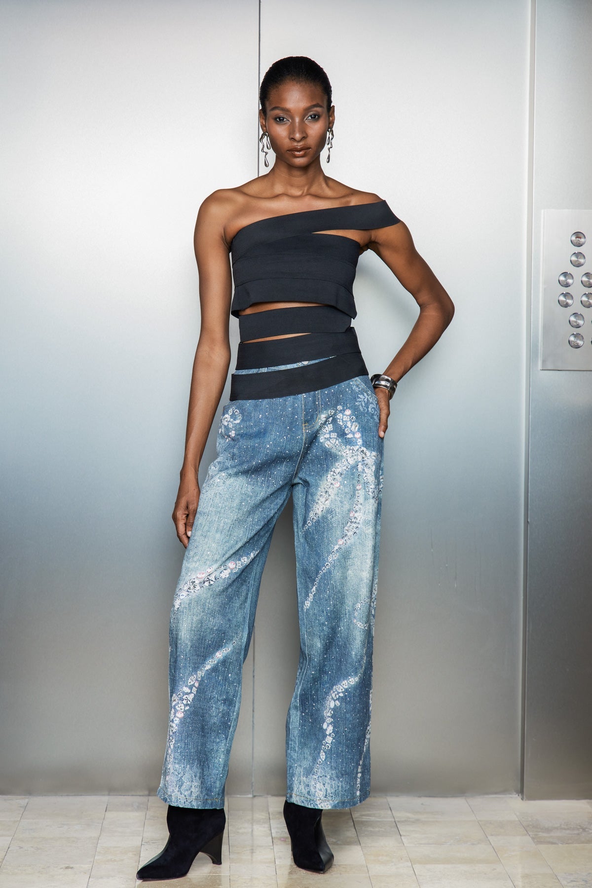 Casilda Cutout Asymmetric Top