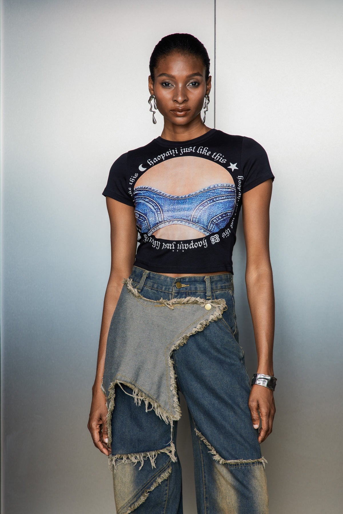 Cason Print T Shirt