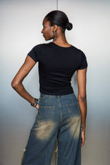 Cason Print T Shirt