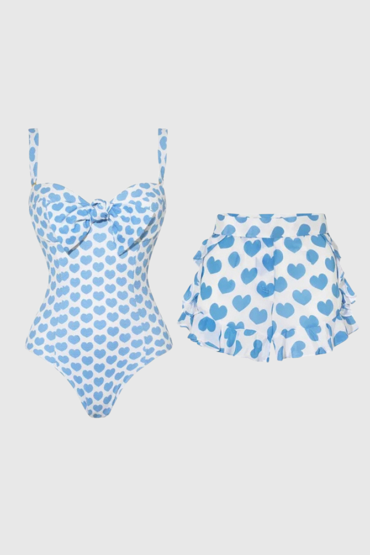 Chica Heart Sleeveless Swimwear