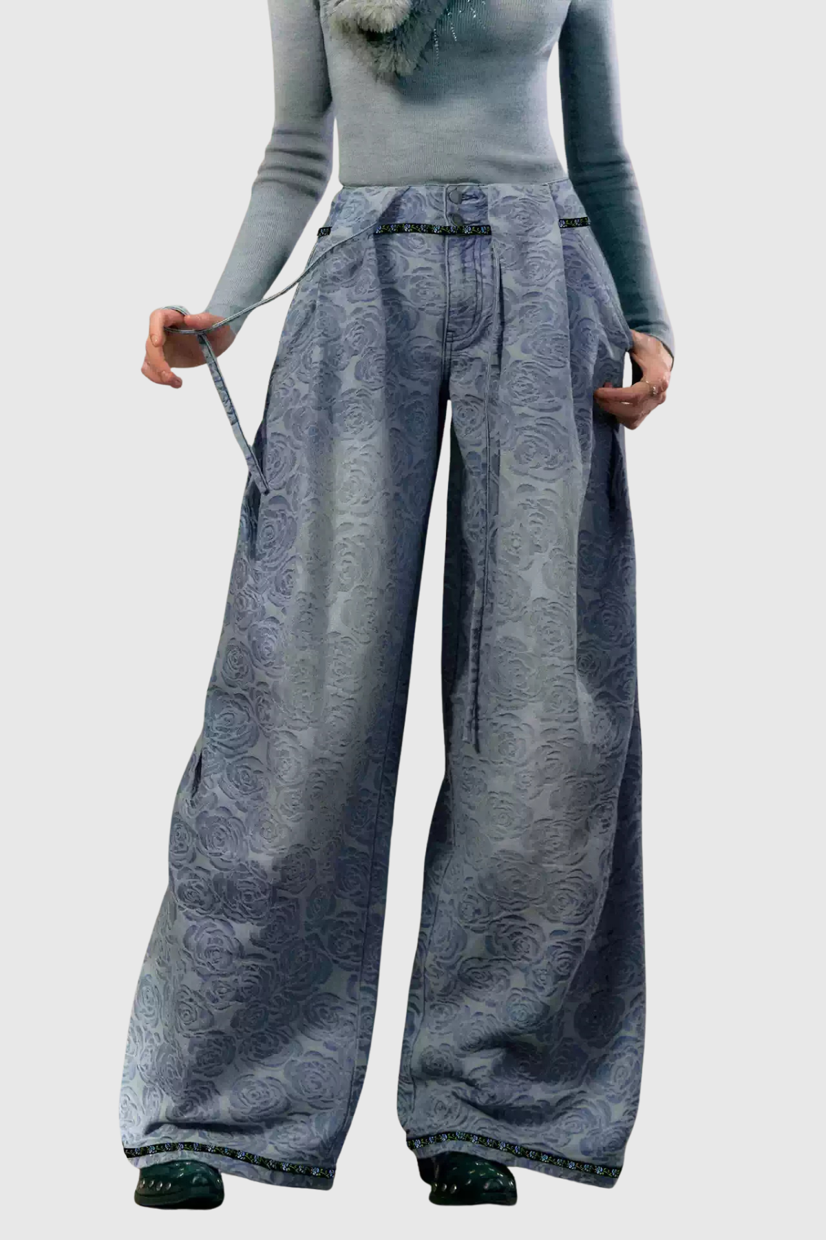 Chlodulf  Deconstruct Floral Jeans