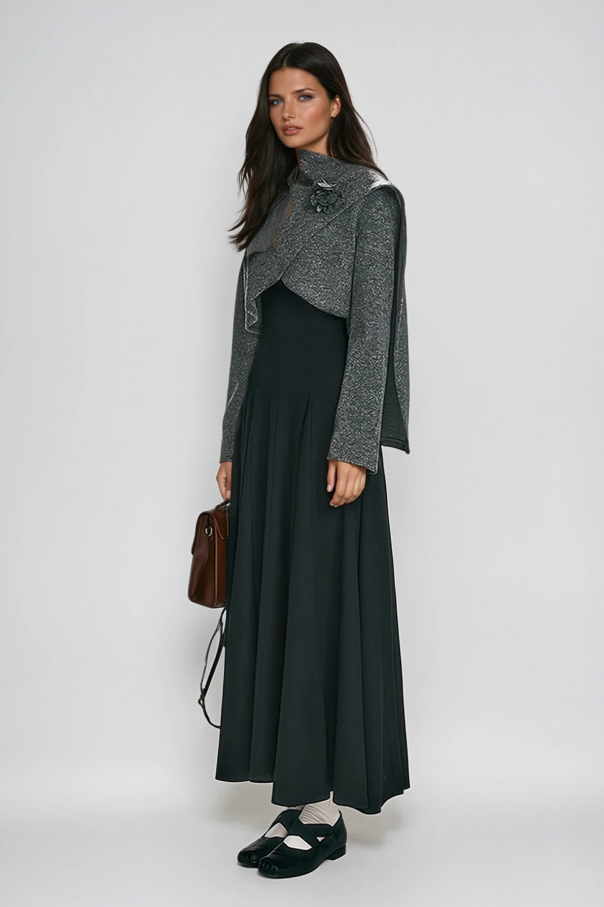 Ciorstaidh Shawl Knit Jacket