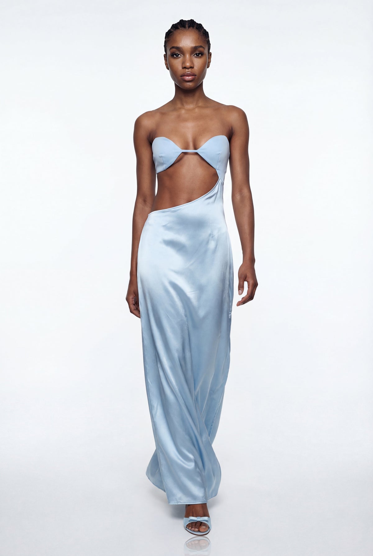 Darek Cutout Asymmetric Maxi Dress