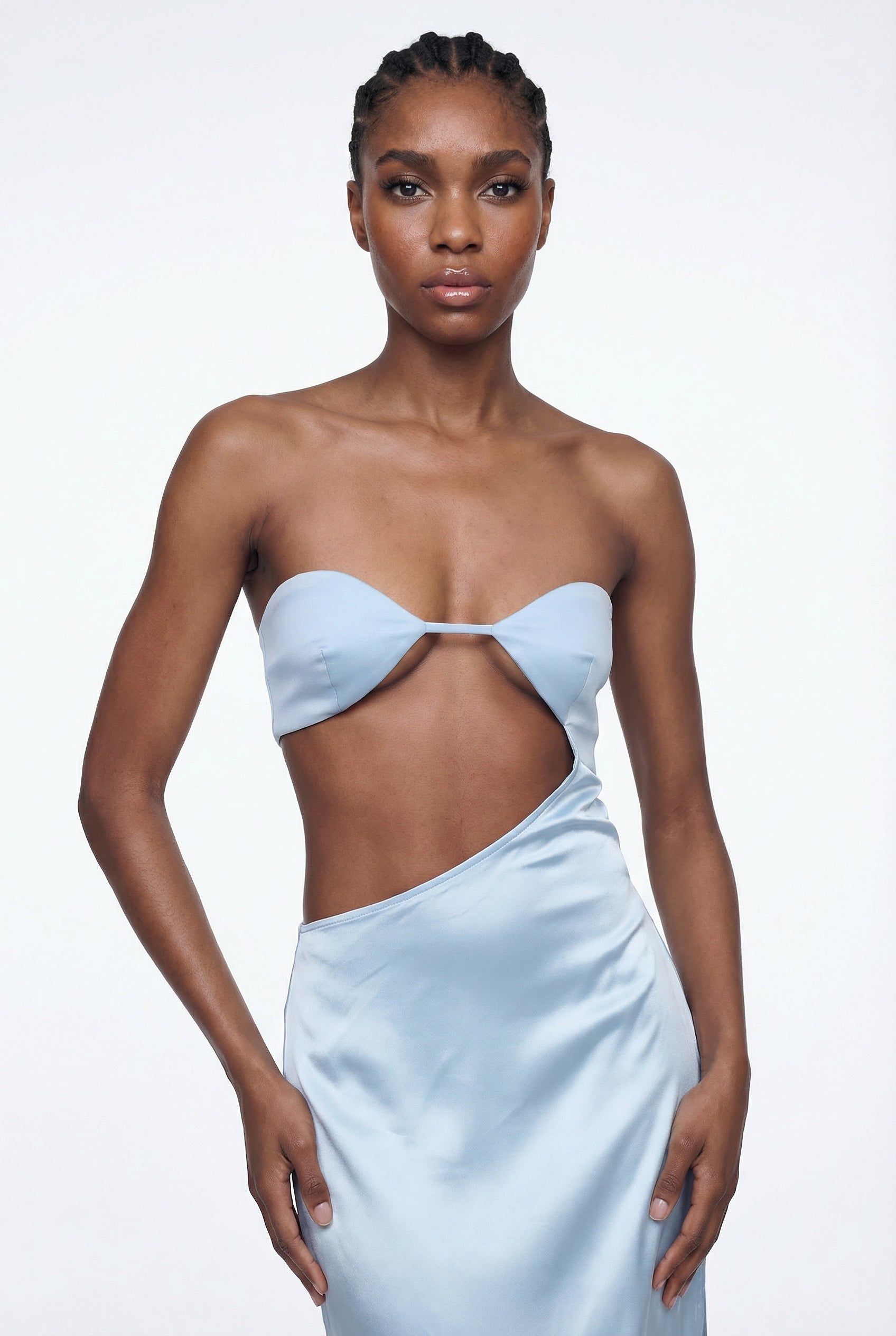 Darek Cutout Asymmetric Maxi Dress