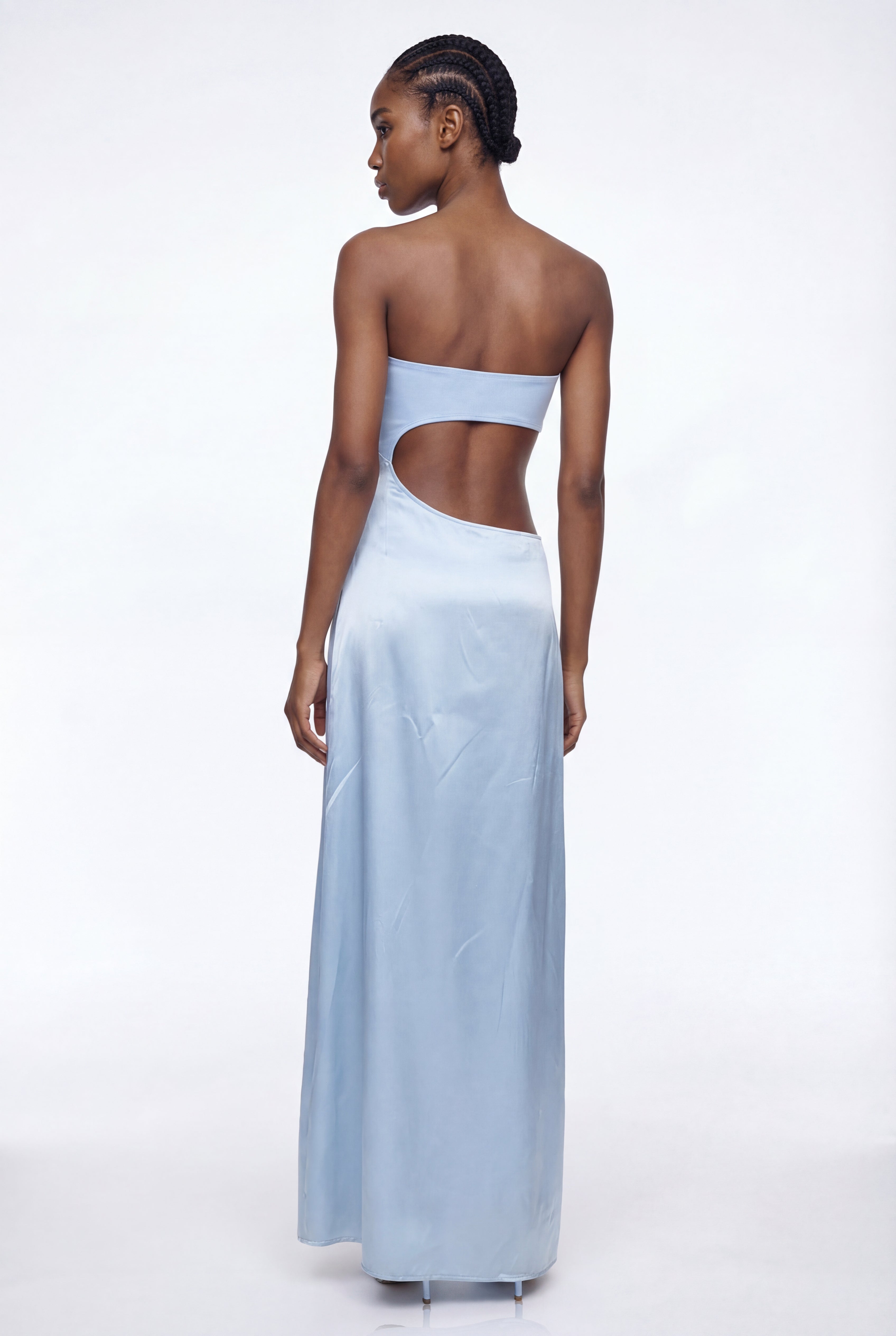 Darek Cutout Asymmetric Maxi Dress
