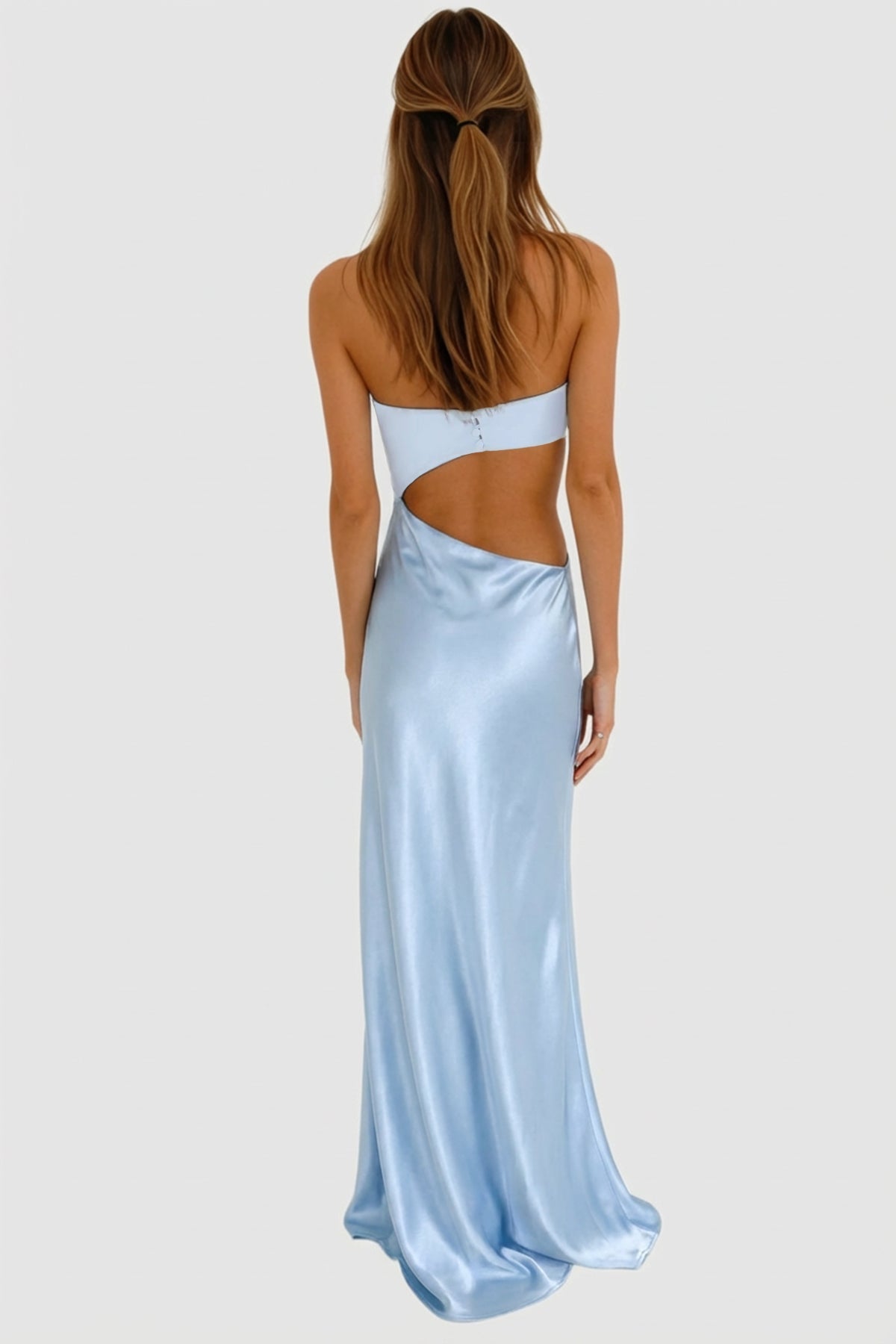 Darek Cutout Asymmetric Maxi Dress