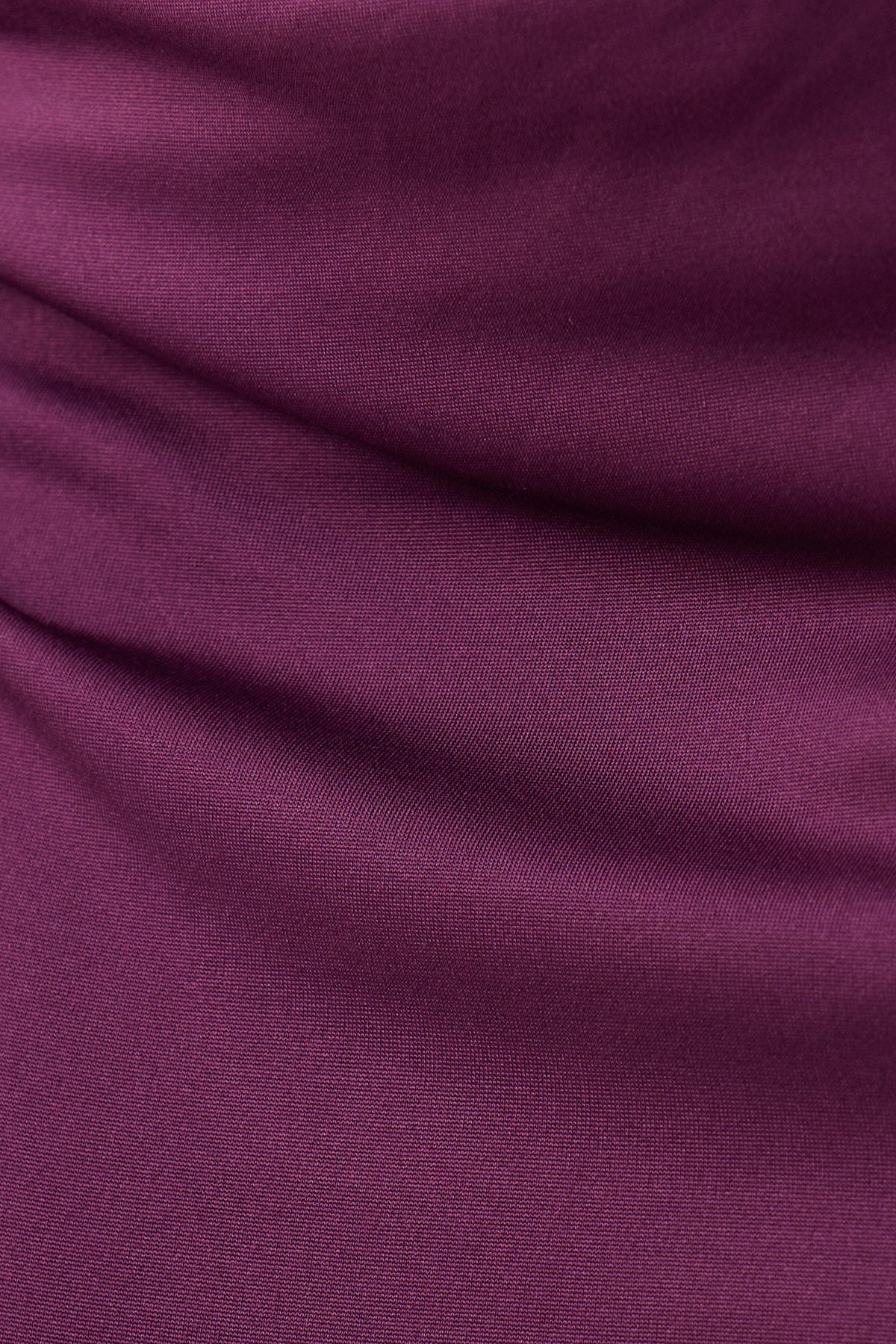 Darleen Cowl Neck Ruch Lace Maxi Dress In Purple