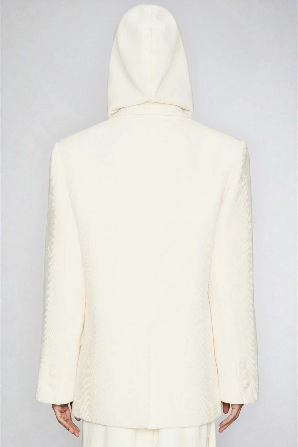 Derya Single Breasted Pocket Corduroy Blazer