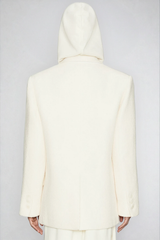 Derya Single Breasted Pocket Corduroy Blazer