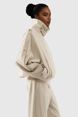 Diego Buckle High Neck Jacket