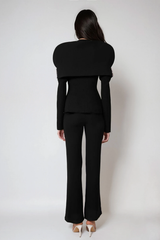 Diletta Button Shawl Jacket
