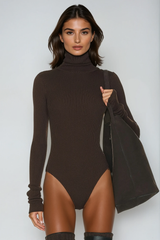 Dinara Long Sleeve Knit Bodysuit