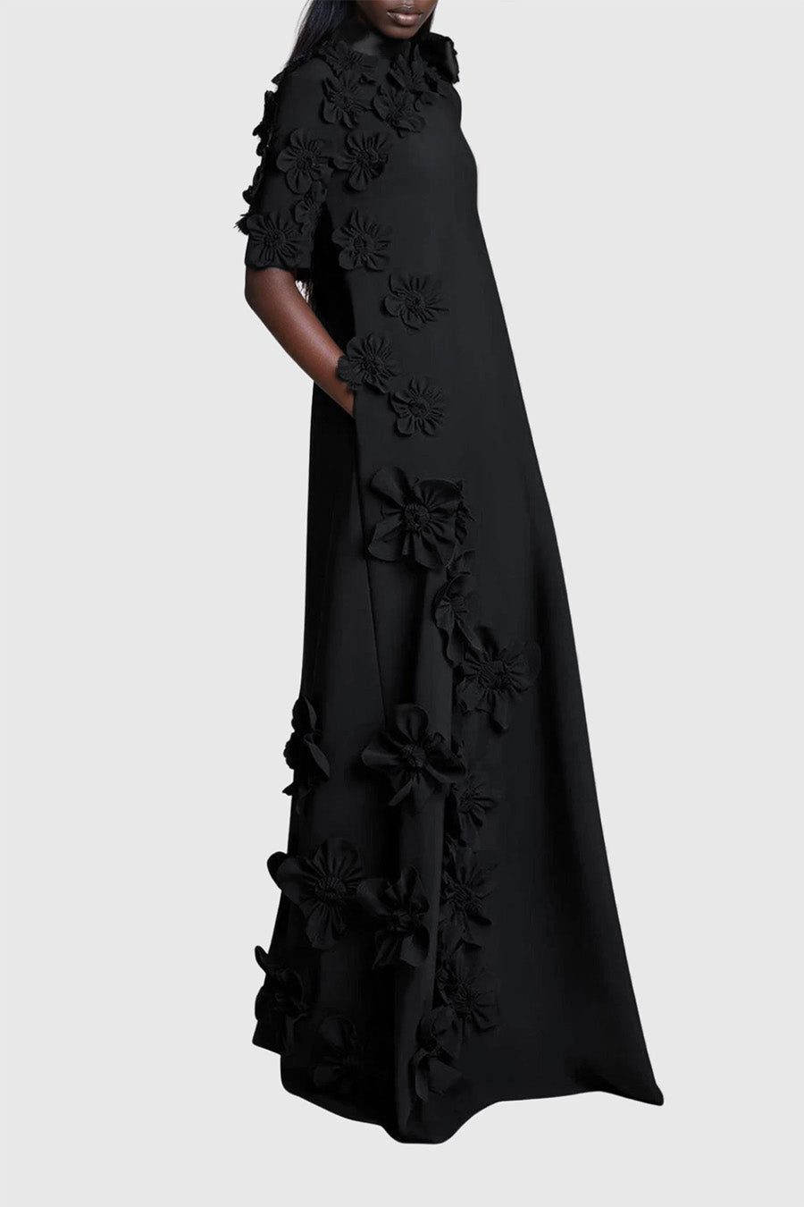 Diogenes Flower Bow Maxi Dress