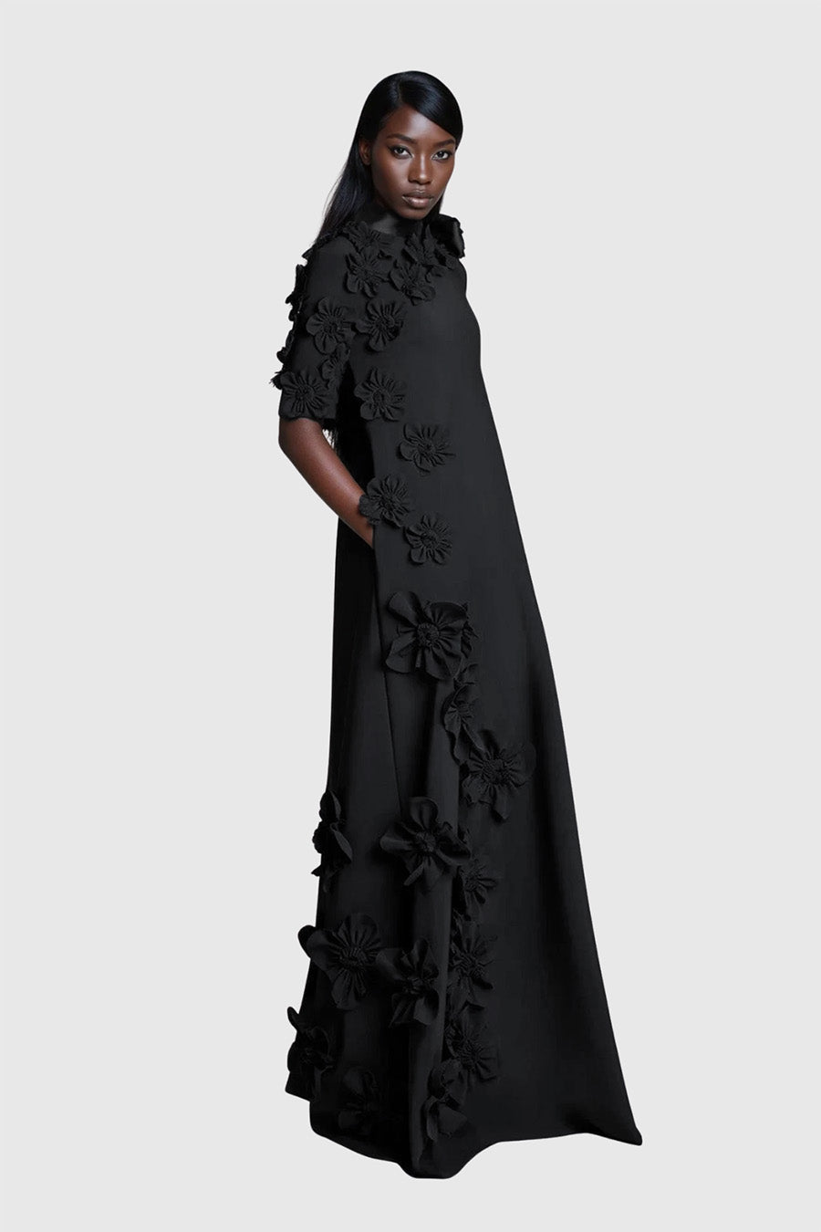 Diogenes Flower Bow Maxi Dress