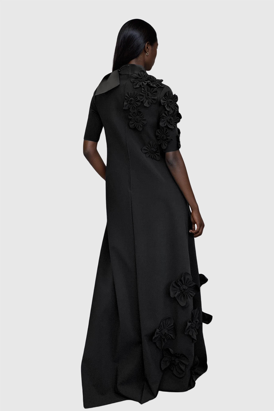 Diogenes Flower Bow Maxi Dress
