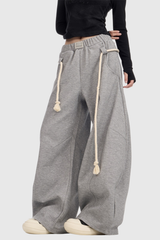 Diokles Rope Pants In Grey