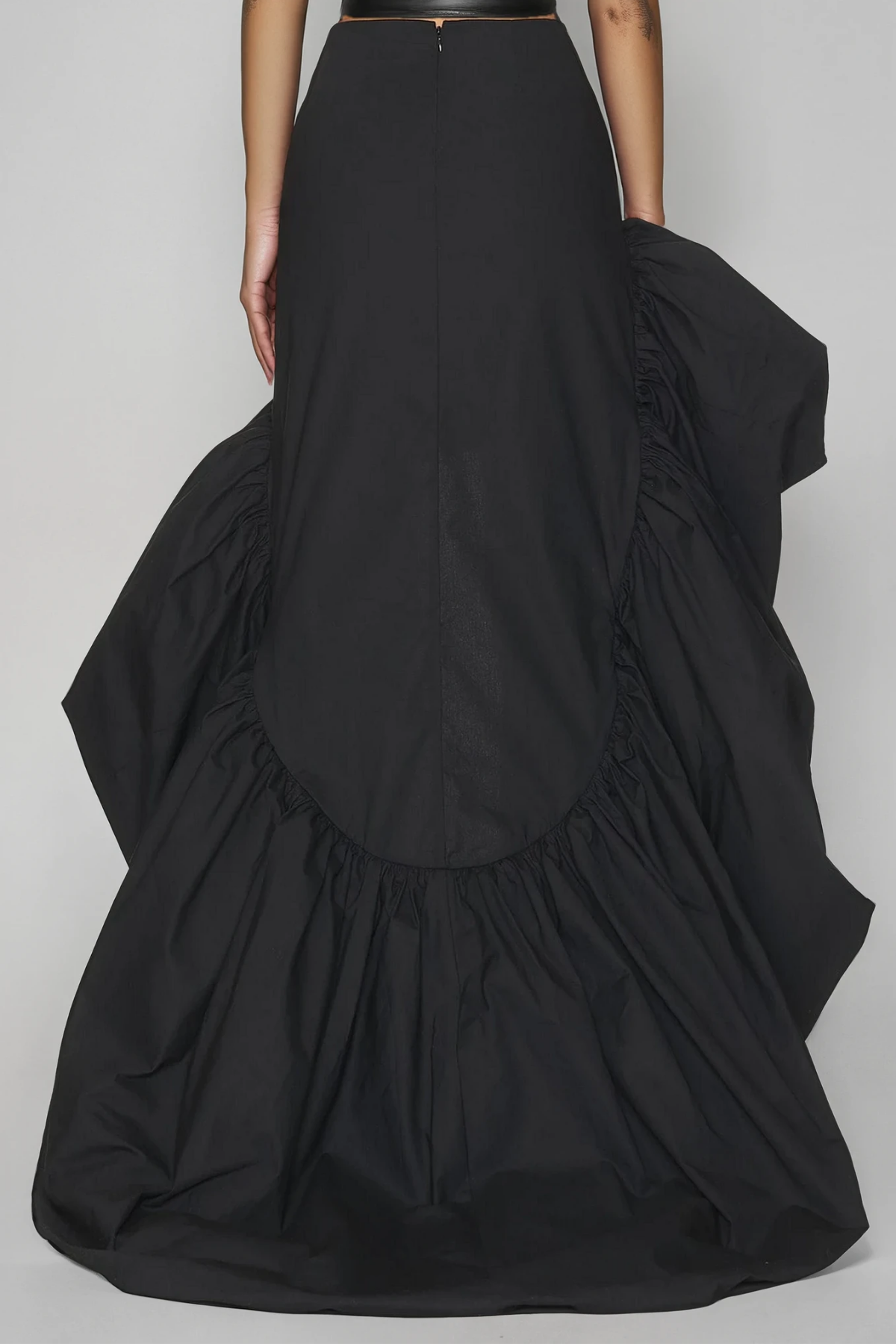 Dionysius Ruffle High Low Skirt