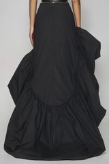 Dionysius Ruffle High Low Skirt
