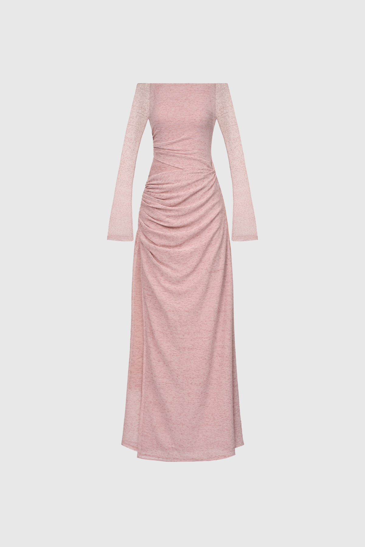 Dirke Off Shoulder Bodycon Maxi Dress