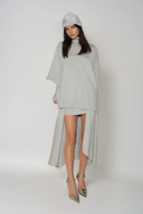 Djuro High Neck Knit Skirt Set