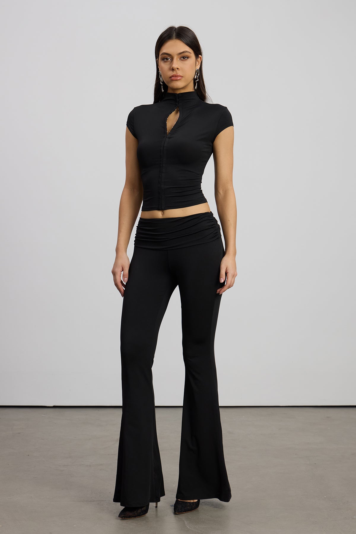 Dobromila Bodycon Hook Pants Set