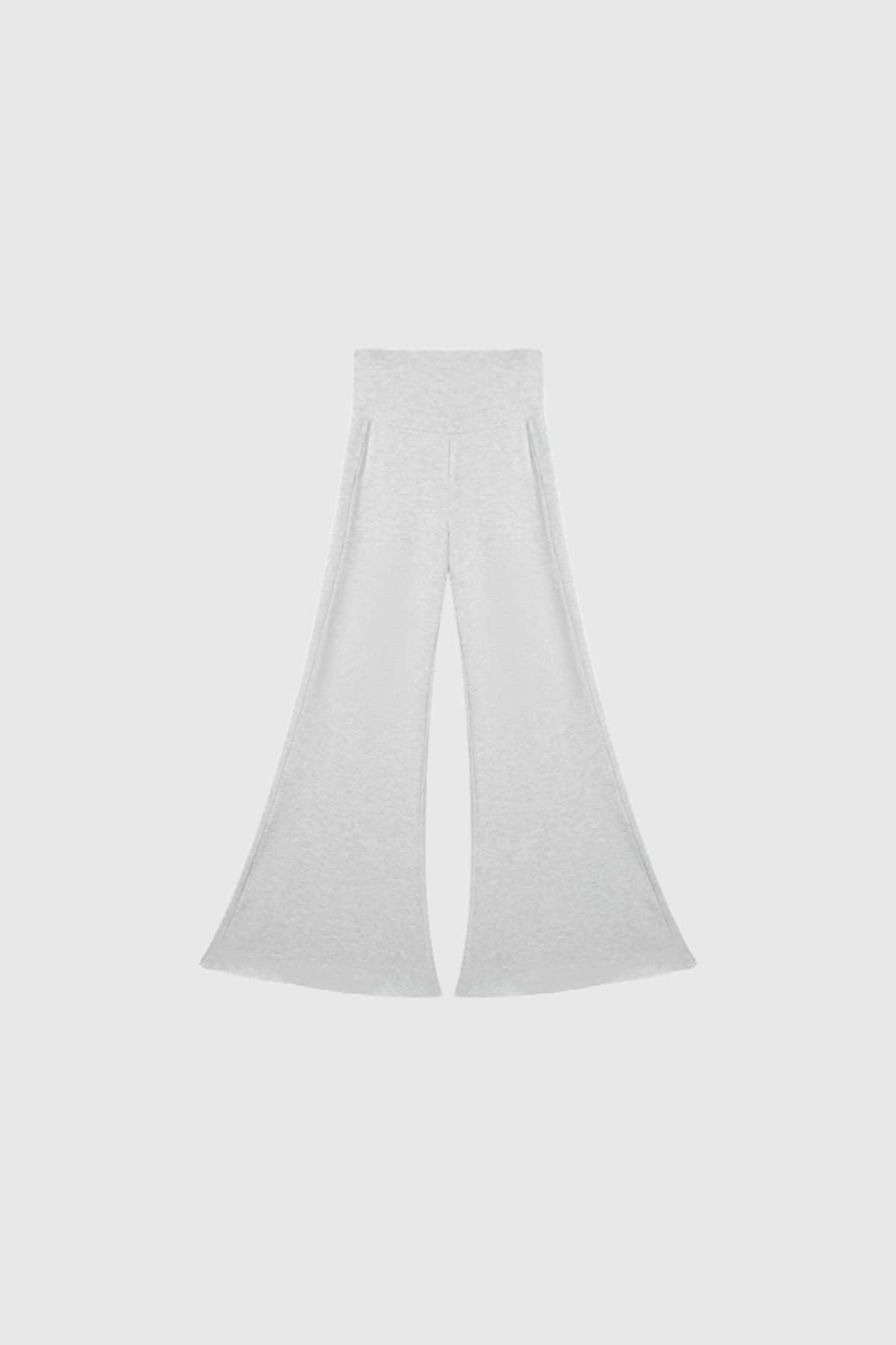 Donatella Bootcut Pants In Light Grey
