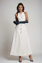 Douglas Sleeveless Split Maxi Dress
