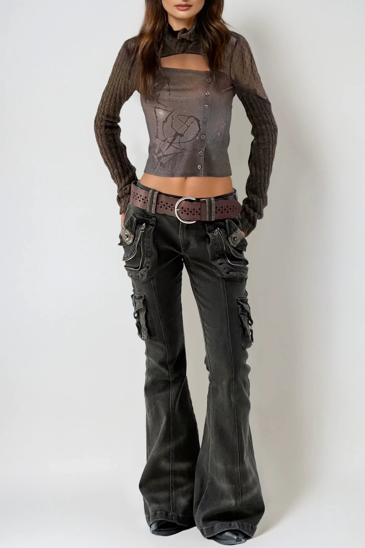 Dracula Pocket Bootcut Jeans