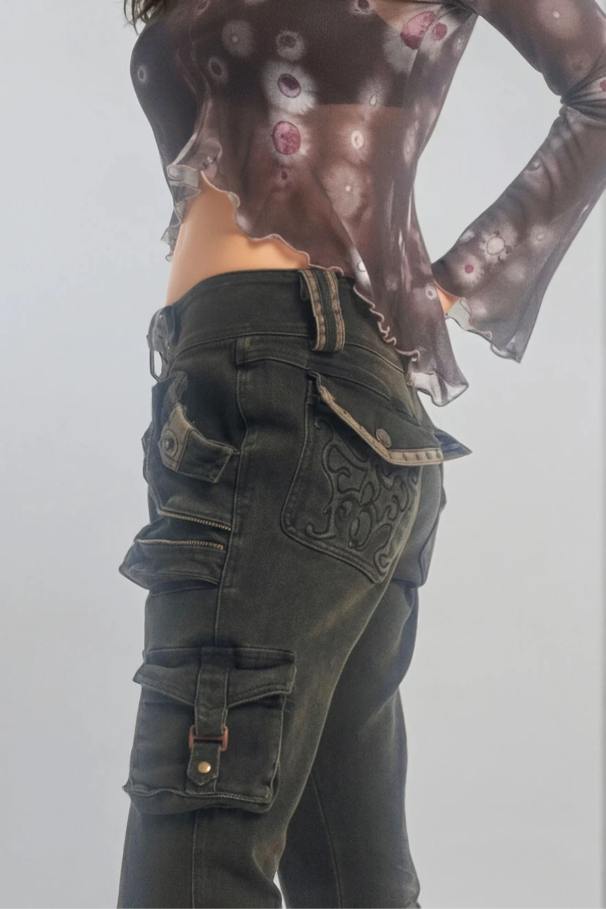 Dracula Pocket Bootcut Jeans
