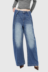 Drasko Deconstruct Bleach Dye Jeans