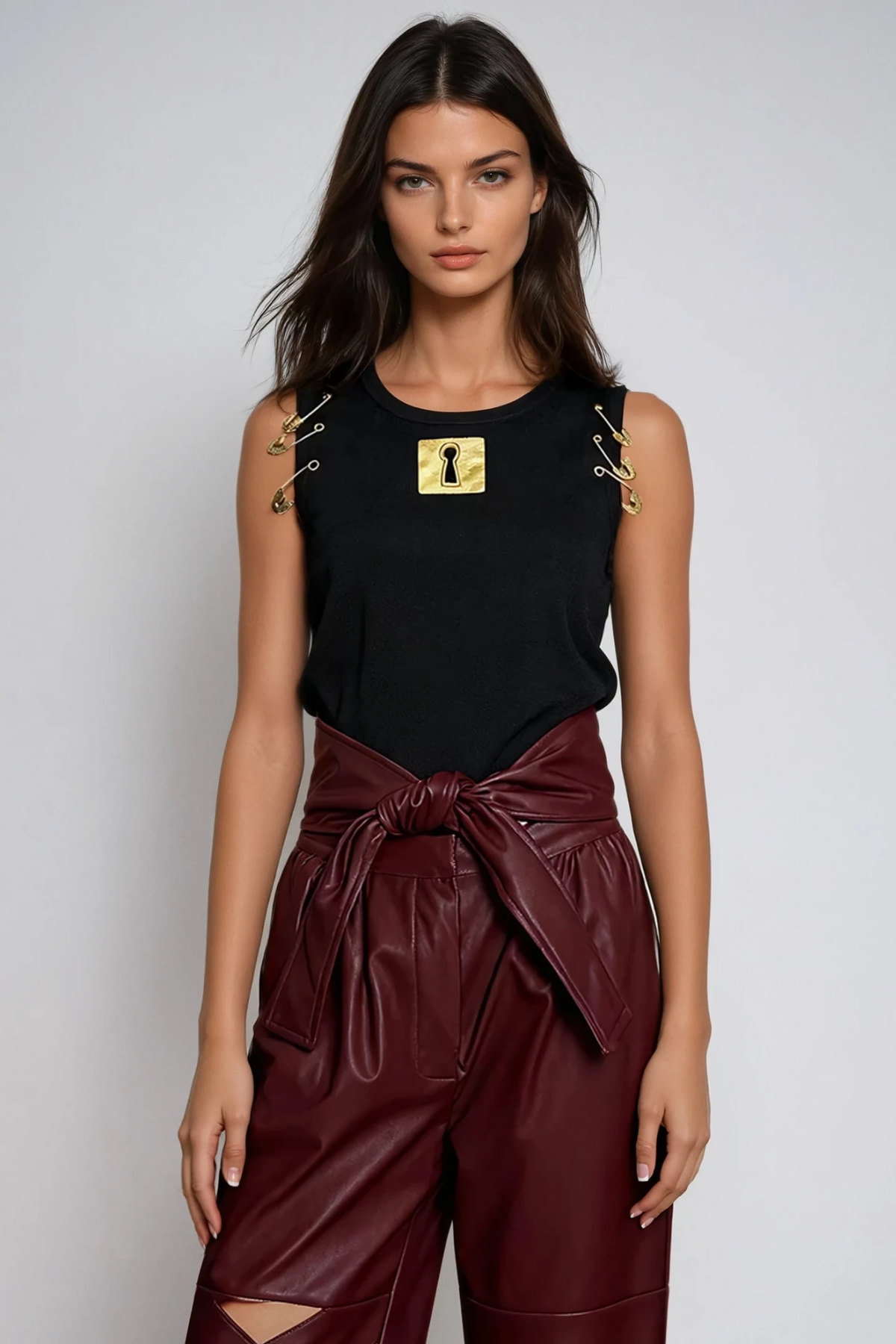 Dream Sleeveless Paperclip Top
